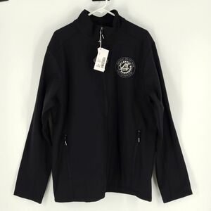 Core365 Size L Black Atlantic Schooners Spring Sports Jacket